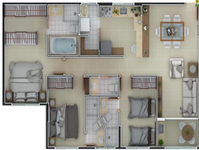 Apartamento para Venda, em Natal, bairro Neópolis, 3 dormitórios, 4 banheiros, 3 suítes, 2 vagas