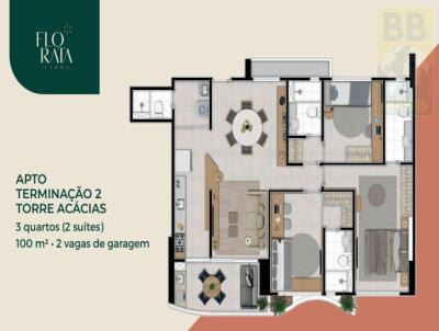 Apartamento para Venda, em Natal, bairro Tirol, 3 dormitrios, 4 banheiros, 2 sutes, 2 vagas