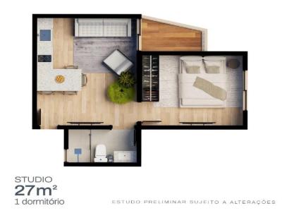 Apartamento para Venda, em Nsia Floresta, bairro Pirangi do Norte (Distrito Litoral), 1 dormitrio, 1 banheiro, 1 sute